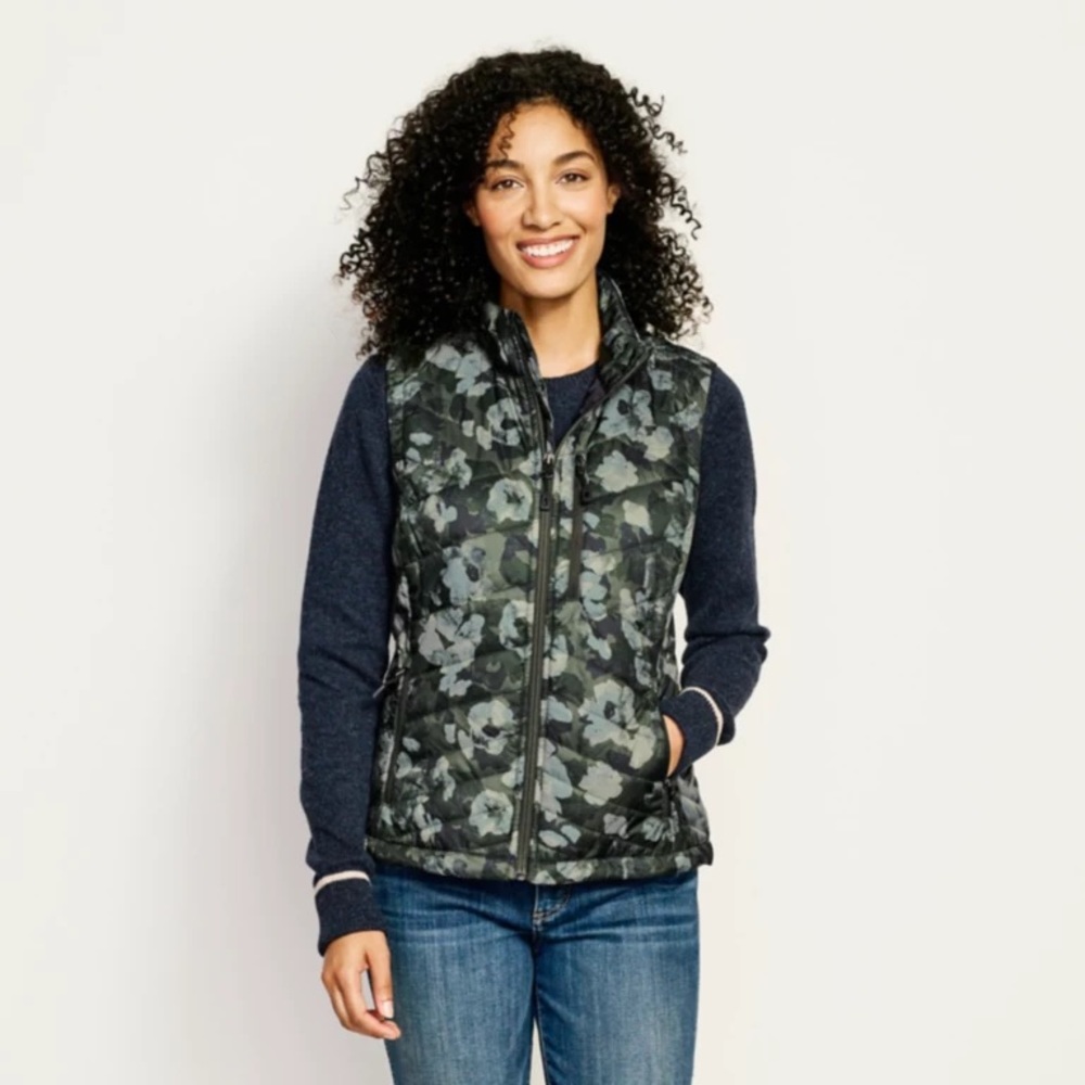 *NWT* Orvis Drift Printed Vest - M